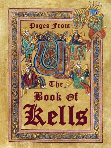 Ireland / Scotland: Folio 285r, Decorated Text, Una autem sabbati valde. The Book of Kells, c. 800 CE