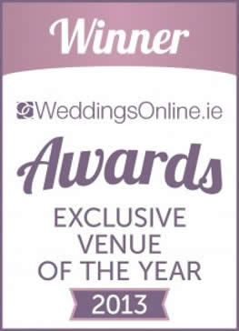 Best Exclusive Venue of the Year 2013 – Weddings Online