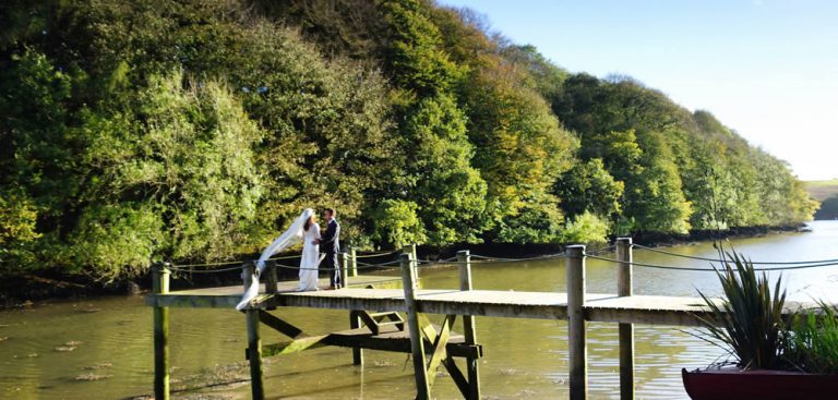 Jetty wedding